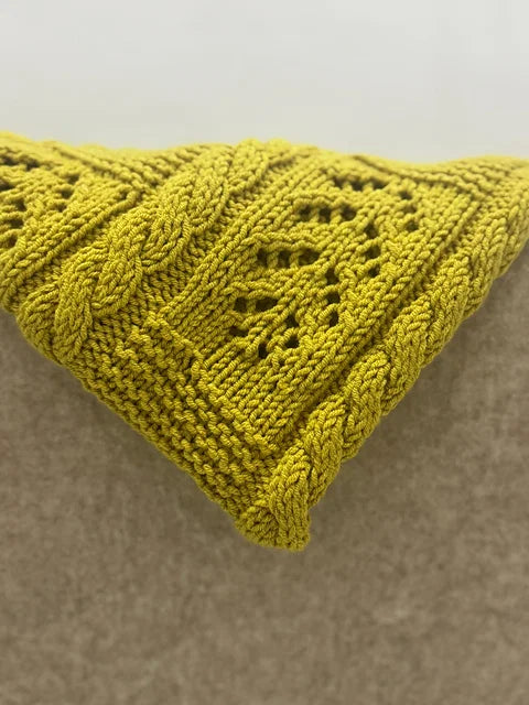 Baby Leaf Blanket Knitting Pattern