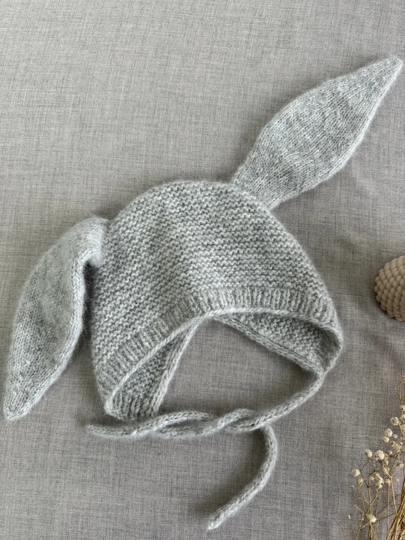 Bunny Bonnet Knitting Pattern