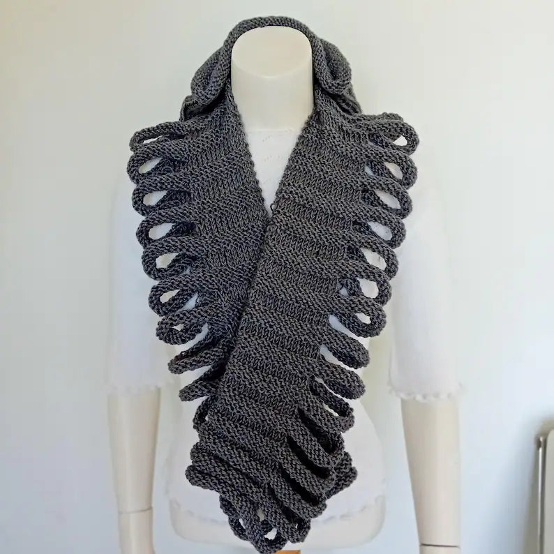 Loop Bolero Knitting Pattern