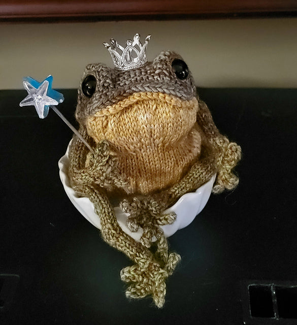 Toad Plush Knitting Pattern