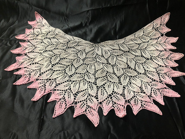 Forest Lace Shawl Knitting Pattern