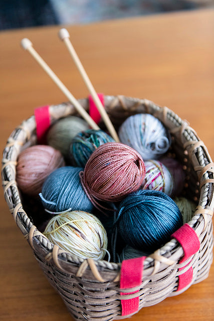 Circular Color Throw Knitting Pattern