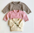 Kids Roll Raglan Knitting Pattern