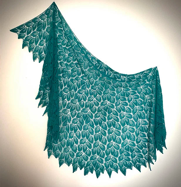 Forest Lace Shawl Knitting Pattern