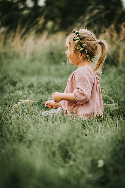 Flowy Kids Blouse Knitting Pattern