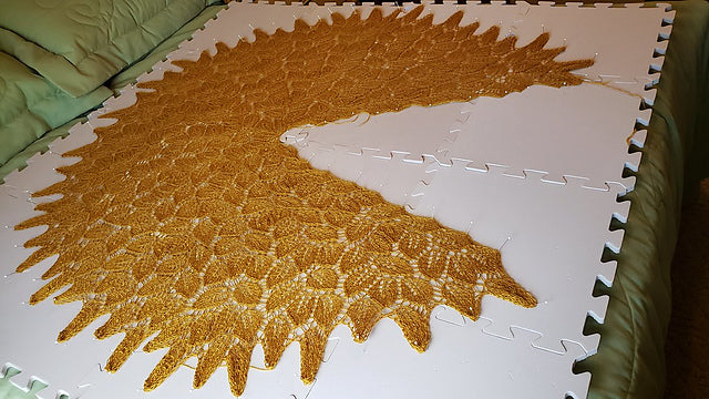 Forest Lace Shawl Knitting Pattern