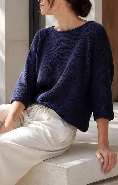 Top Down Sweater Knitting Pattern