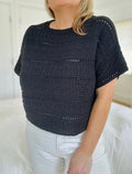 Breezy Boxy Tee Knitting Pattern