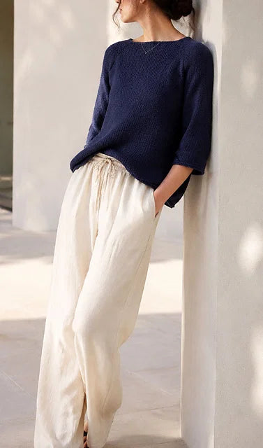 Top Down Sweater Knitting Pattern