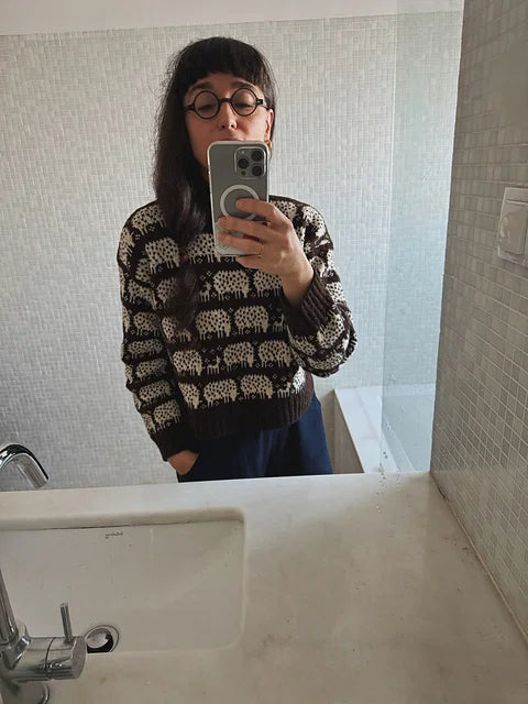 Sheep Sweater Knitting Pattern