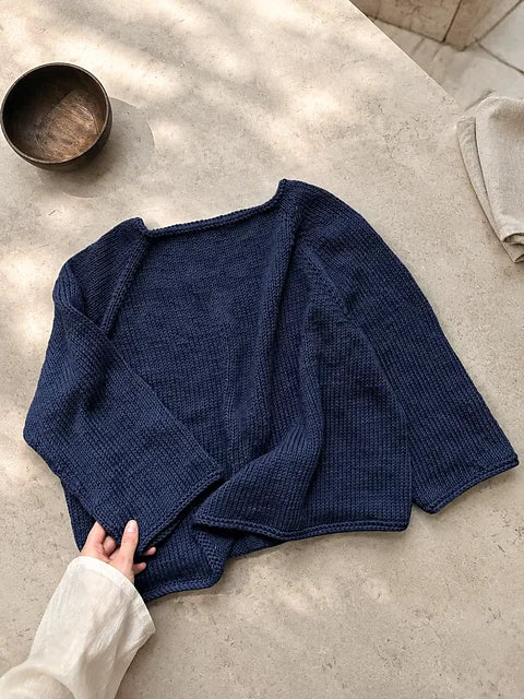 Top Down Sweater Knitting Pattern