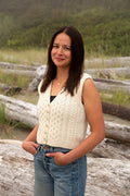 Cable Vest Knitting Pattern