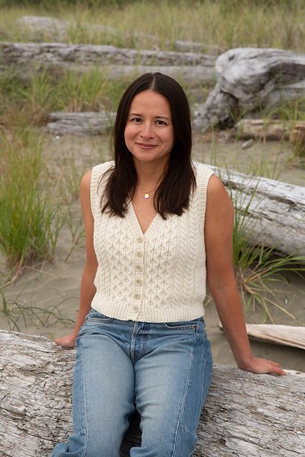 Cable Vest Knitting Pattern