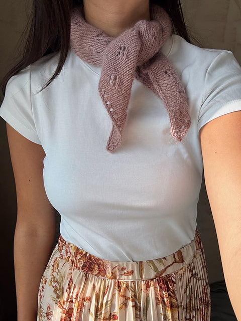 Lace Triangle Scarf Knitting Pattern