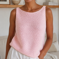 Boat Neck Tank Knitting Pattern