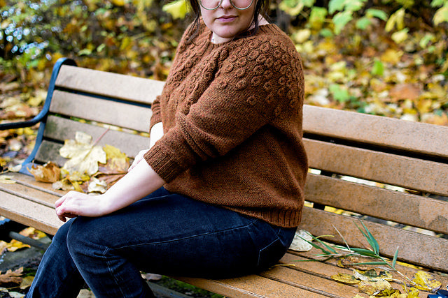 Raindrop Yoke Sweater Knitting Pattern