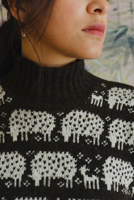 Sheep Sweater Knitting Pattern