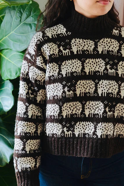 Sheep Sweater Knitting Pattern