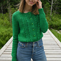 Scalloped Edge Cardigan Knitting Pattern