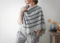Colorwork Lace Shawl Knitting Pattern