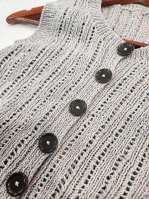 Eyelet Tank Top Knitting Pattern
