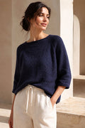 Top Down Sweater Knitting Pattern