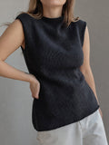 Minimal Sleeveless Top Knitting Pattern
