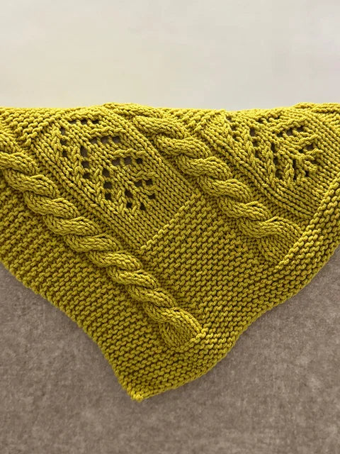 Baby Leaf Blanket Knitting Pattern