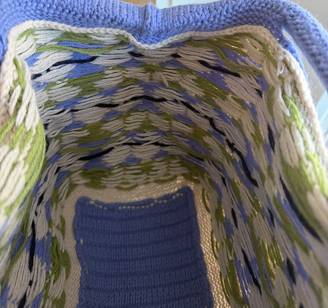 Colorwork Handbag Knitting Pattern