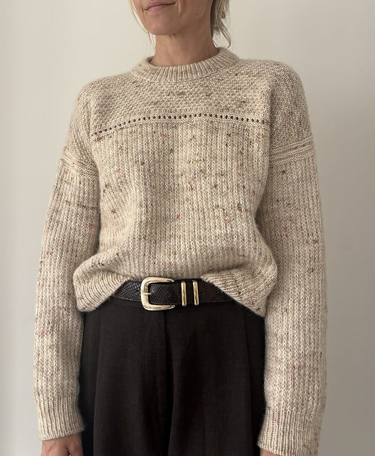 Moss Slip Sweater Knitting Pattern