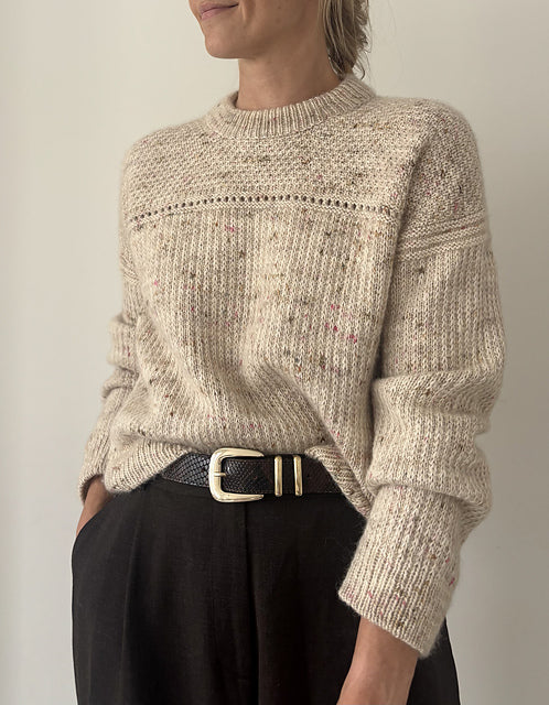 Moss Slip Sweater Knitting Pattern