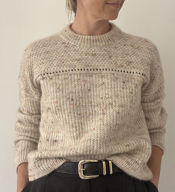 Moss Slip Sweater Knitting Pattern