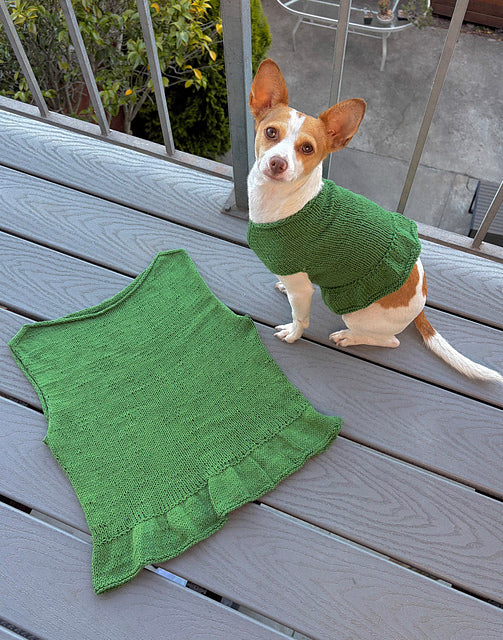 Peplum Top Knitting Pattern