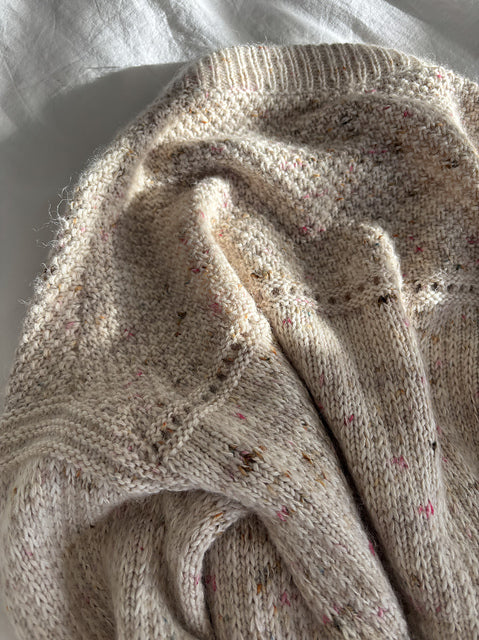 Moss Slip Sweater Knitting Pattern