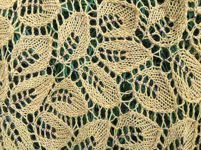 Forest Lace Shawl Knitting Pattern