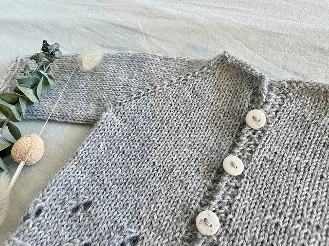 Baby Lace Cardigan Knitting Pattern