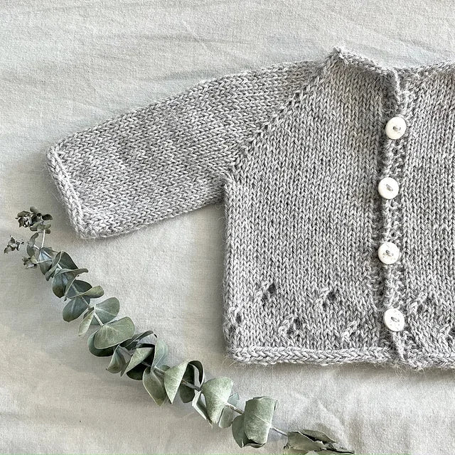 Baby Lace Cardigan Knitting Pattern