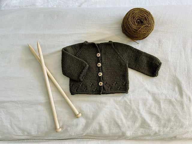 Baby Lace Cardigan Knitting Pattern