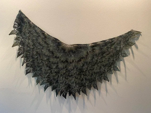 Forest Lace Shawl Knitting Pattern