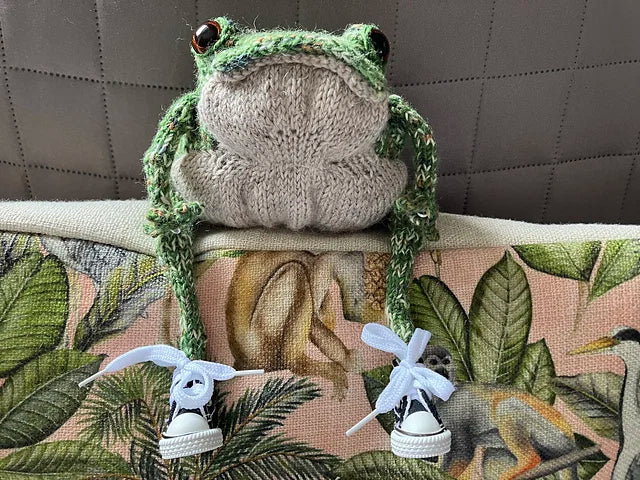 Toad Plush Knitting Pattern