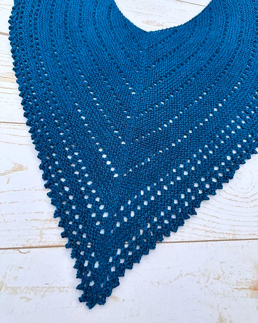 Heart Shaped Shawl Knitting Pattern
