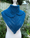 Heart Shaped Shawl Knitting Pattern