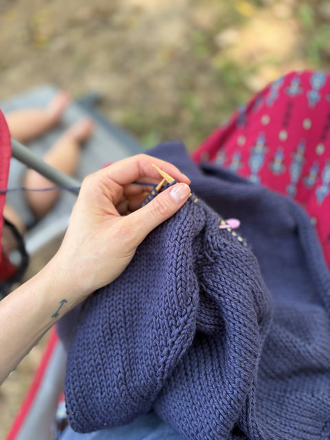 Top Down Sweater Knitting Pattern