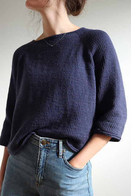Top Down Sweater Knitting Pattern