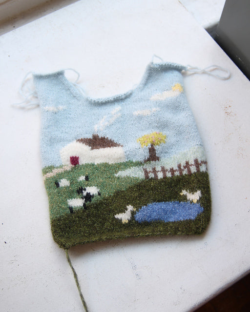 Baby Farm Sweater Knitting Pattern