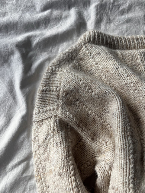 Cable Column Sweater Knitting Pattern