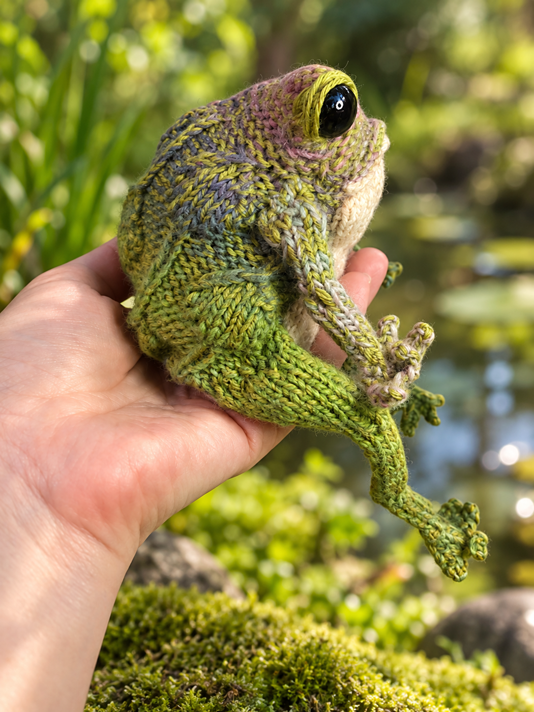 Toad Plush Knitting Pattern