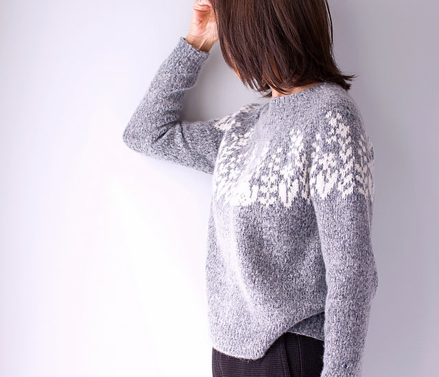 Cat Colorwork Sweater Knitting Pattern