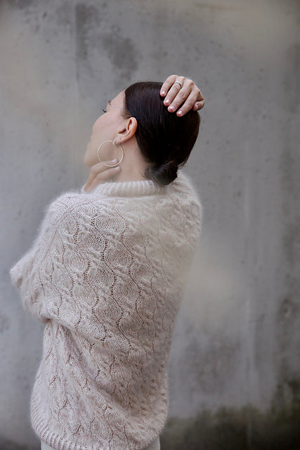 Diamond Texture Sweater Knitting Pattern