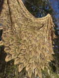 Forest Lace Shawl Knitting Pattern